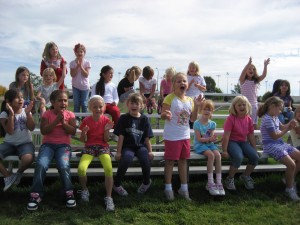 Cheering on Friends
